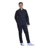 Zestaw kucharza elastyczna bluza na napy i spodnie granatowe roz. 3XL